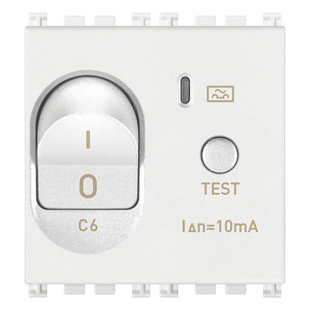 Vimar Arké RCBO, 1P+N, 120-230V, 50/60 Hz, 2 Modules, IP40 — Quality Boat Parts