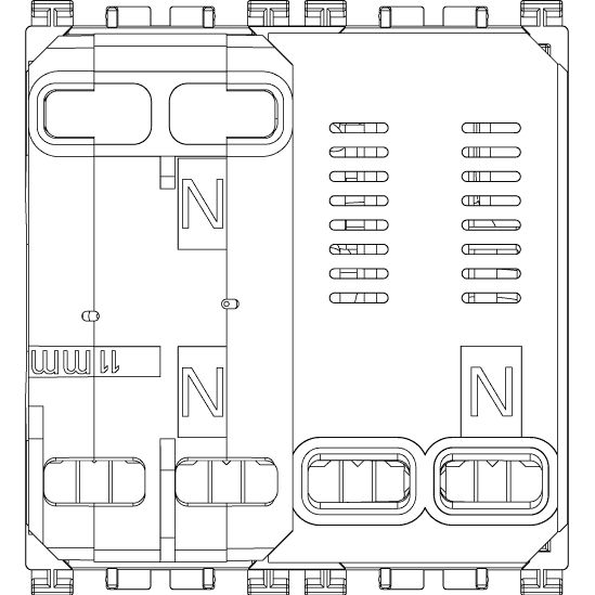 Vimar Arké RCBO, 1P+N, 120-230V, 50/60 Hz, 2 Modules, IP40 — Quality Boat Parts