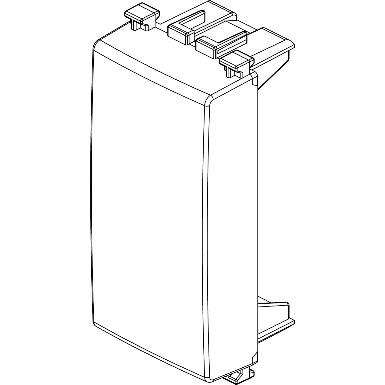 Vimar Arké Blank Module, 1 Module, Flush Mount, Plastic — Quality Boat Parts