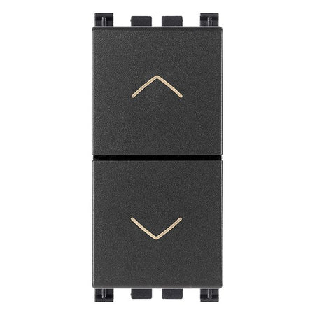 Vimar Arké Two Interlocked Push Buttons, 10A 250V, IP40, Directional Arrows — Quality Boat Parts