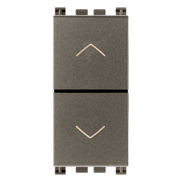 Vimar Arké Two Interlocked Push Buttons, 10A 250V, IP40, Directional Arrows — Quality Boat Parts