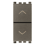 Vimar Arké Two Interlocked Push Buttons, 10A 250V, IP40, Directional Arrows — Quality Boat Parts