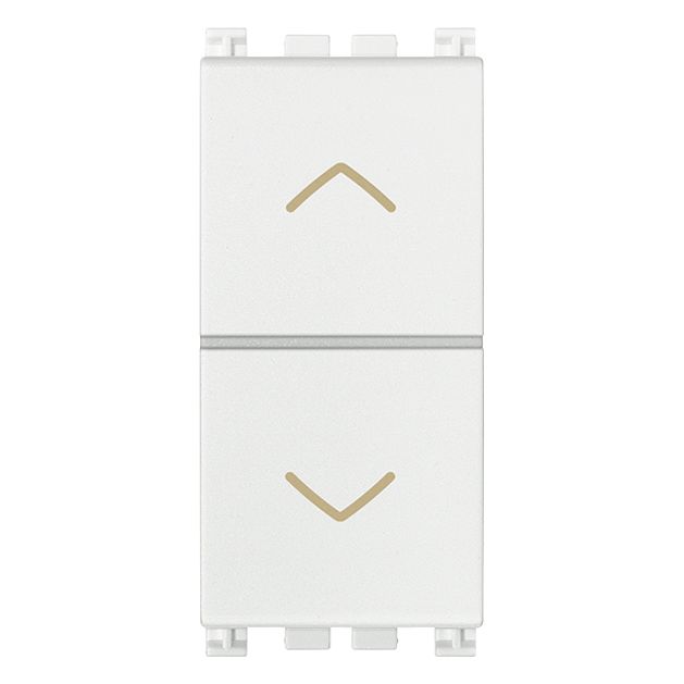 Vimar Arké Two Interlocked Push Buttons, 10A 250V, IP40, Directional Arrows — Quality Boat Parts