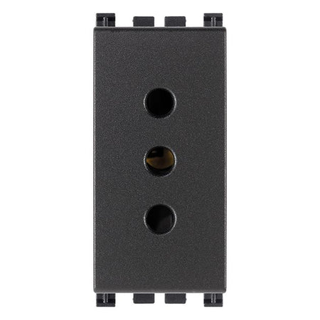 Vimar Arké SICURY P11 Socket Outlet, Italian Standard, 2P+E, 10A 250V, IP20 — Quality Boat Parts