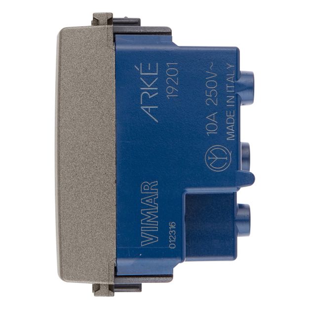 Vimar Arké SICURY P11 Socket Outlet, Italian Standard, 2P+E, 10A 250V, IP20 — Quality Boat Parts