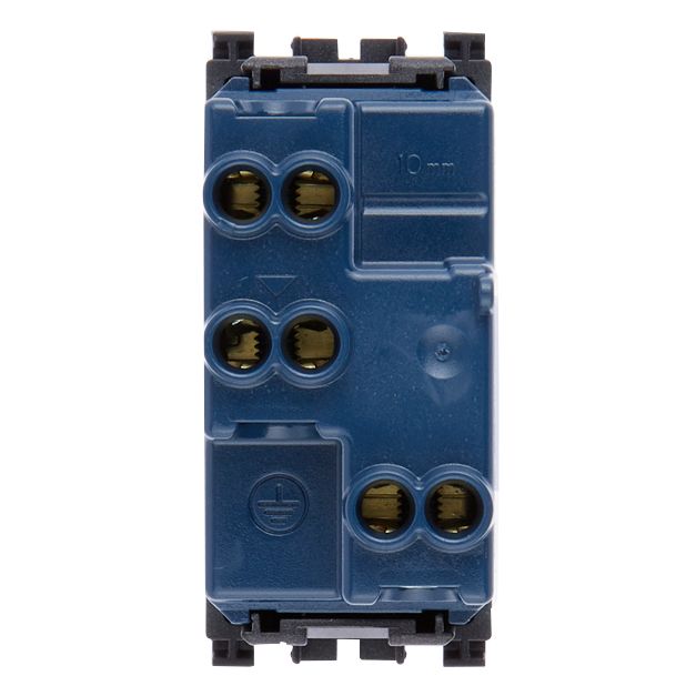 Vimar Arké SICURY P11 Socket Outlet, Italian Standard, 2P+E, 10A 250V, IP20 — Quality Boat Parts