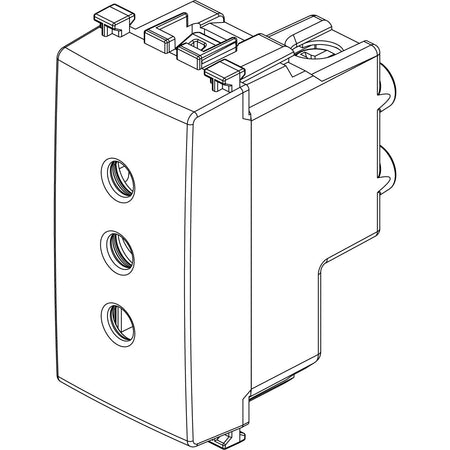 Vimar Arké SICURY P11 Socket Outlet, Italian Standard, 2P+E, 10A 250V, IP20 — Quality Boat Parts