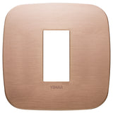 Vimar Arké Round Cover Plate, 1 Module, Metal — Quality Boat Parts