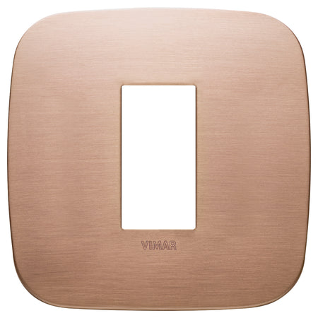 Vimar Arké Round Cover Plate, 1 Module, Metal — Quality Boat Parts