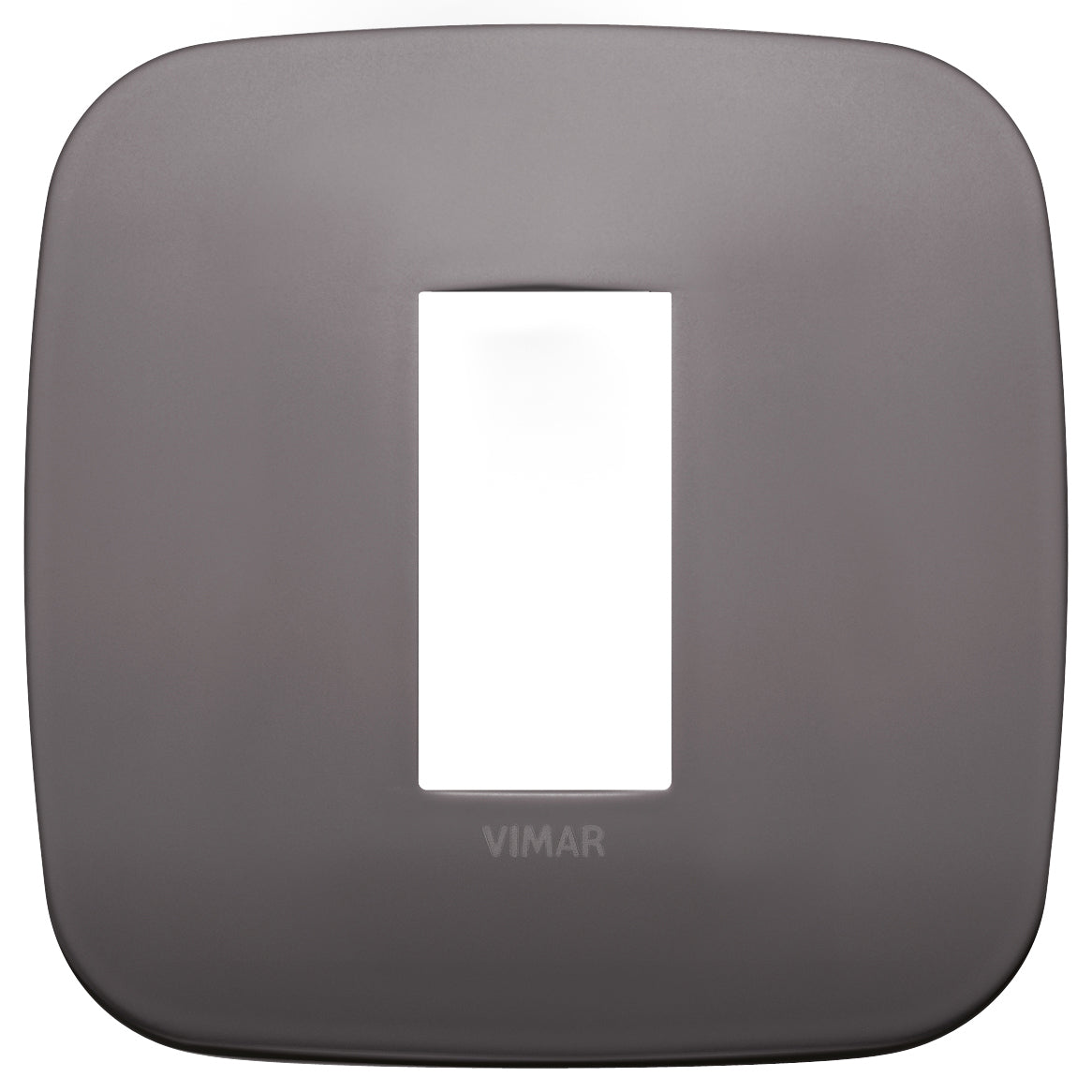 Vimar Arké Round Cover Plate, 1 Module, Metal — Quality Boat Parts