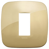 Vimar Arké Round Cover Plate, 1 Module, Metal — Quality Boat Parts