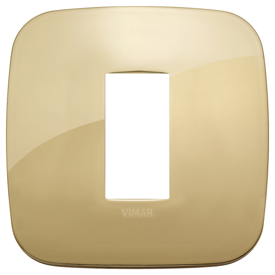 Vimar Arké Round Cover Plate, 1 Module, Metal — Quality Boat Parts
