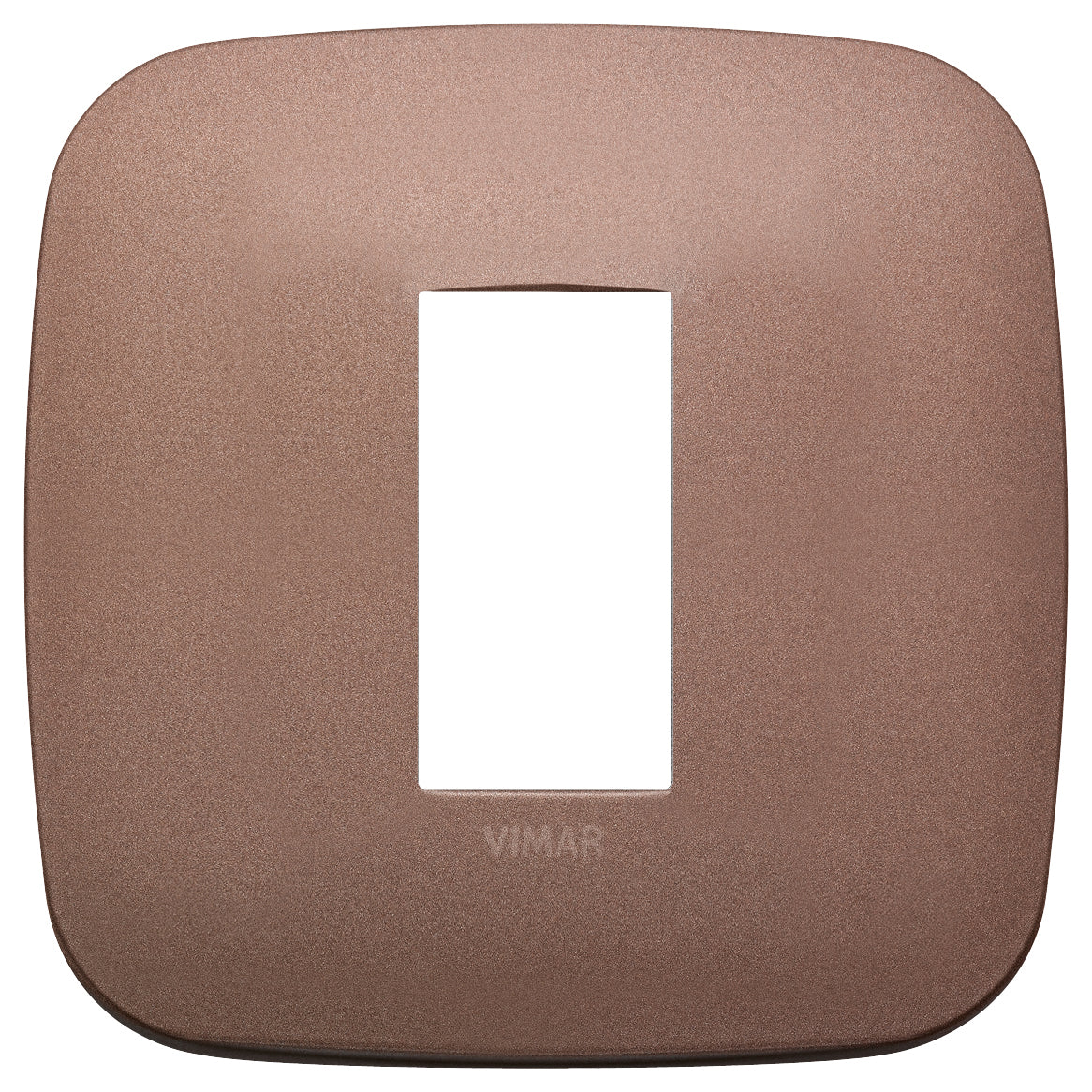 Vimar Arké Round Cover Plate, 1 Module, Metal — Quality Boat Parts