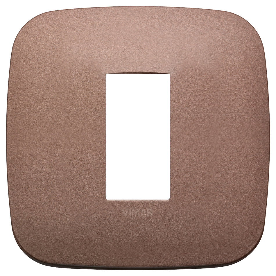 Vimar Arké Round Cover Plate, 1 Module, Metal — Quality Boat Parts