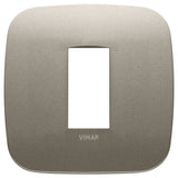 Vimar Arké Round Cover Plate, 1 Module, Metal — Quality Boat Parts