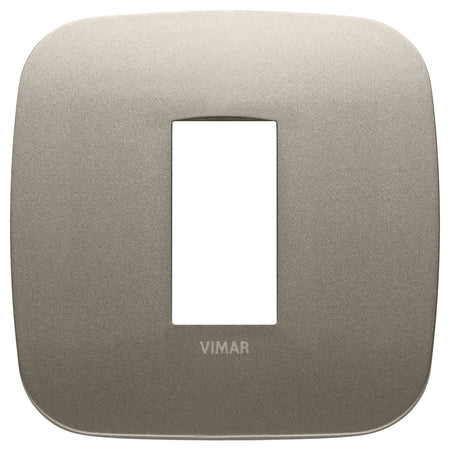 Vimar Arké Round Cover Plate, 1 Module, Metal — Quality Boat Parts