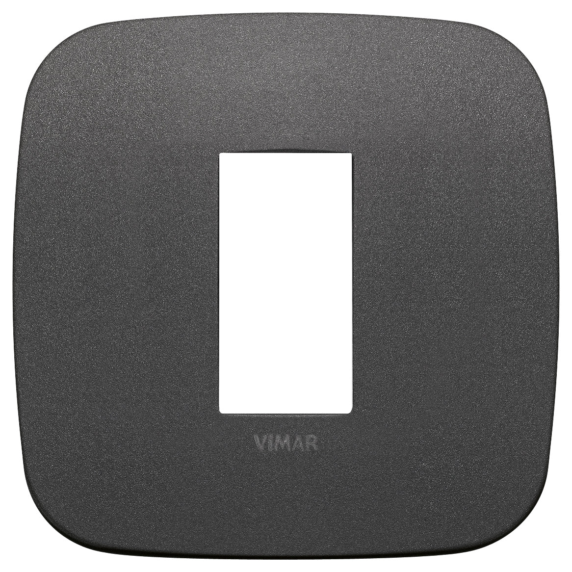 Vimar Arké Round Cover Plate, 1 Module, Metal — Quality Boat Parts