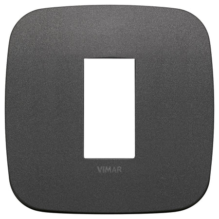 Vimar Arké Round Cover Plate, 1 Module, Metal — Quality Boat Parts