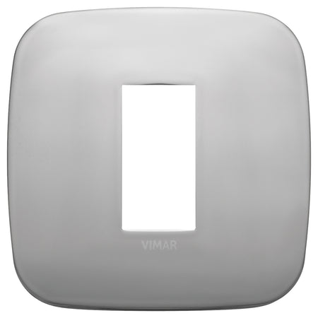 Vimar Arké Round Cover Plate, 1 Module, Metal — Quality Boat Parts