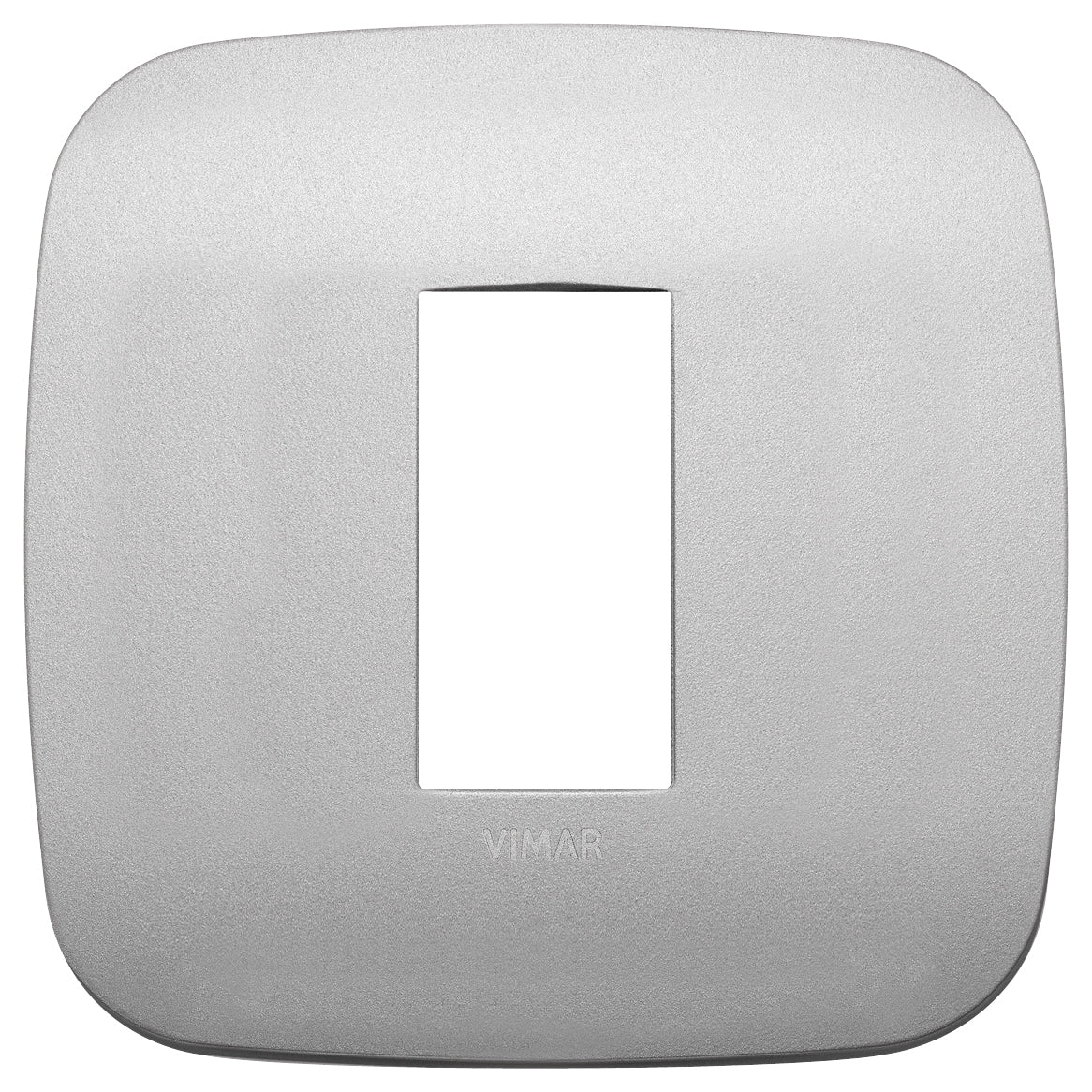 Vimar Arké Round Cover Plate, 1 Module, Metal — Quality Boat Parts