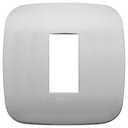 Vimar Arké Round Cover Plate, 1 Module, Metal — Quality Boat Parts