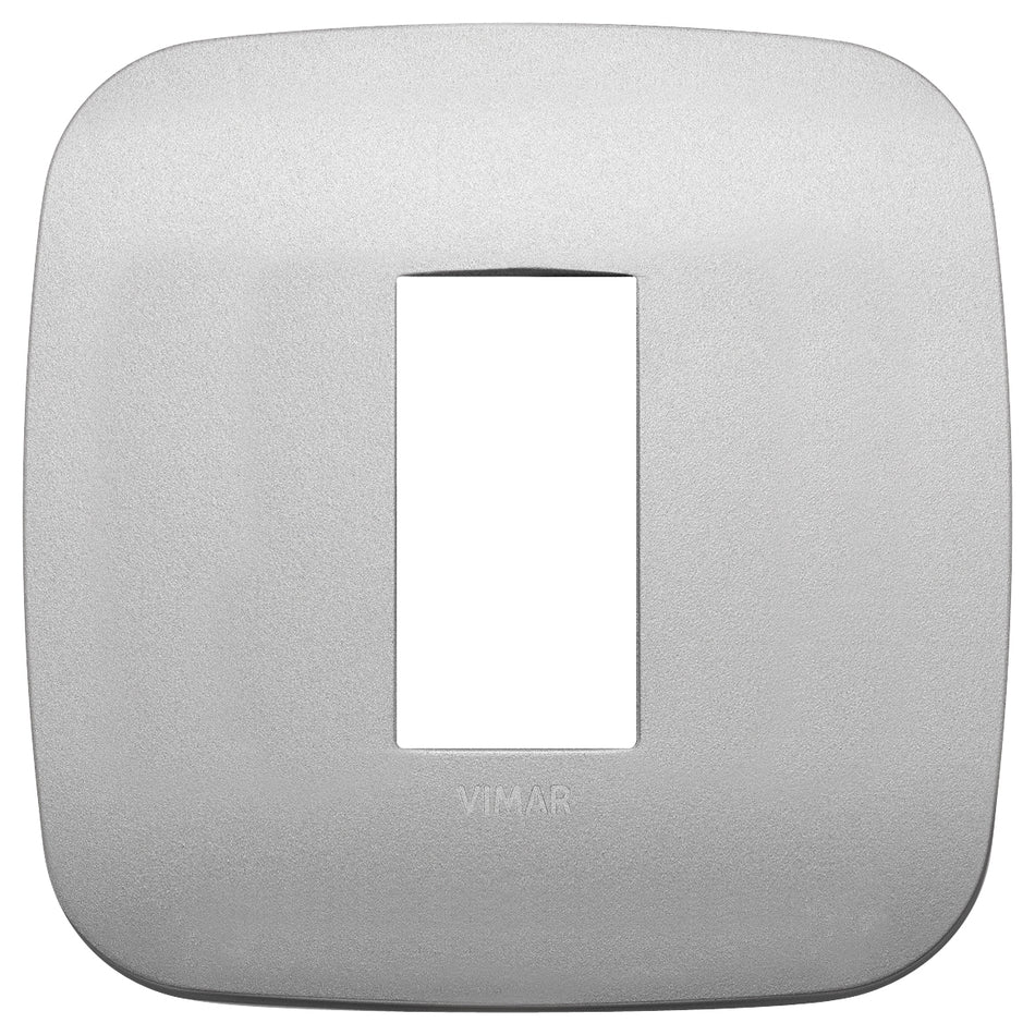 Vimar Arké Round Cover Plate, 1 Module, Metal — Quality Boat Parts