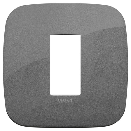 Vimar Arké Round Cover Plate, 1 Module, Metal — Quality Boat Parts
