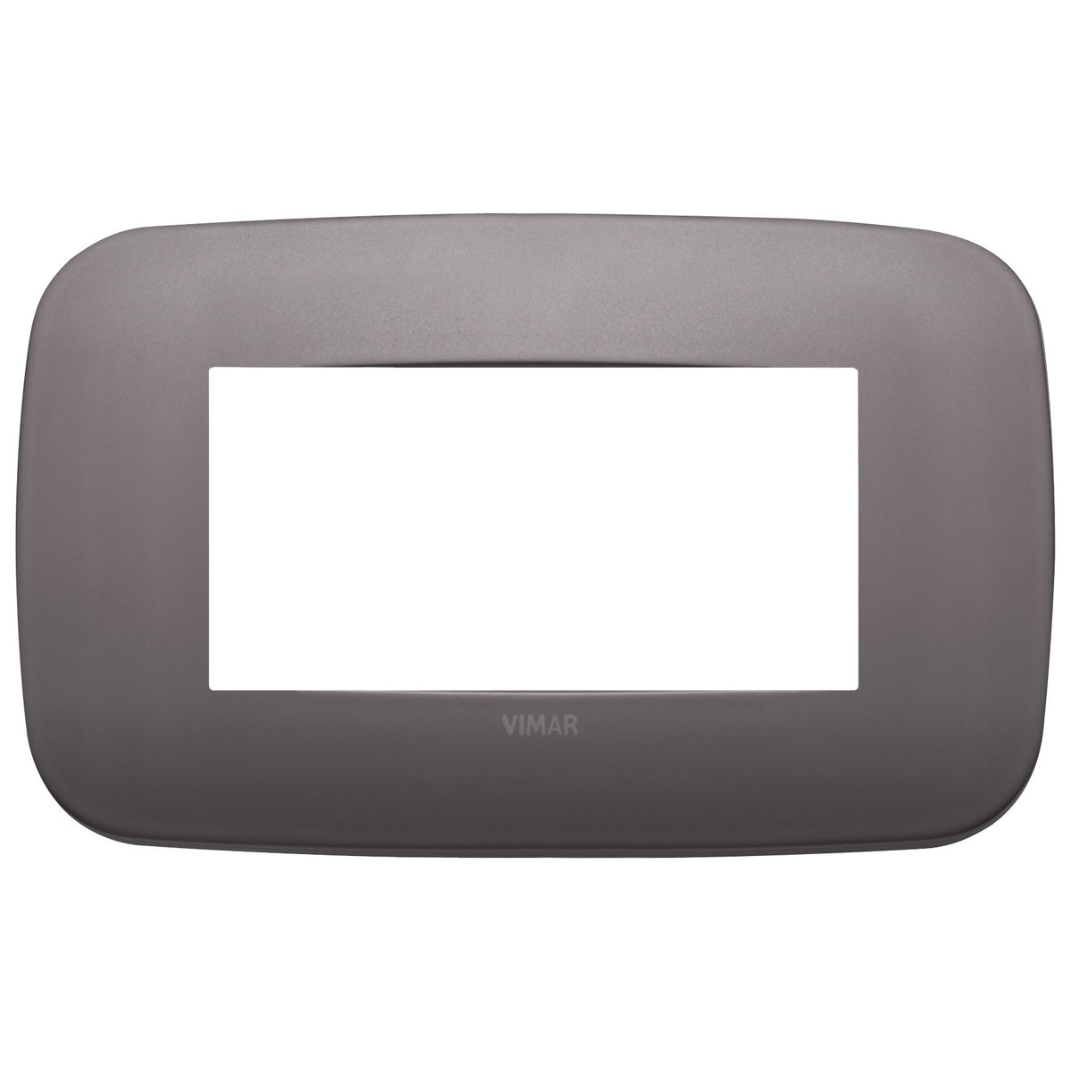 Vimar Arké 19684 Round Cover Plate, 4 Module, Metal — Quality Boat Parts