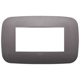 Vimar Arké 19684 Round Cover Plate, 4 Module, Metal — Quality Boat Parts