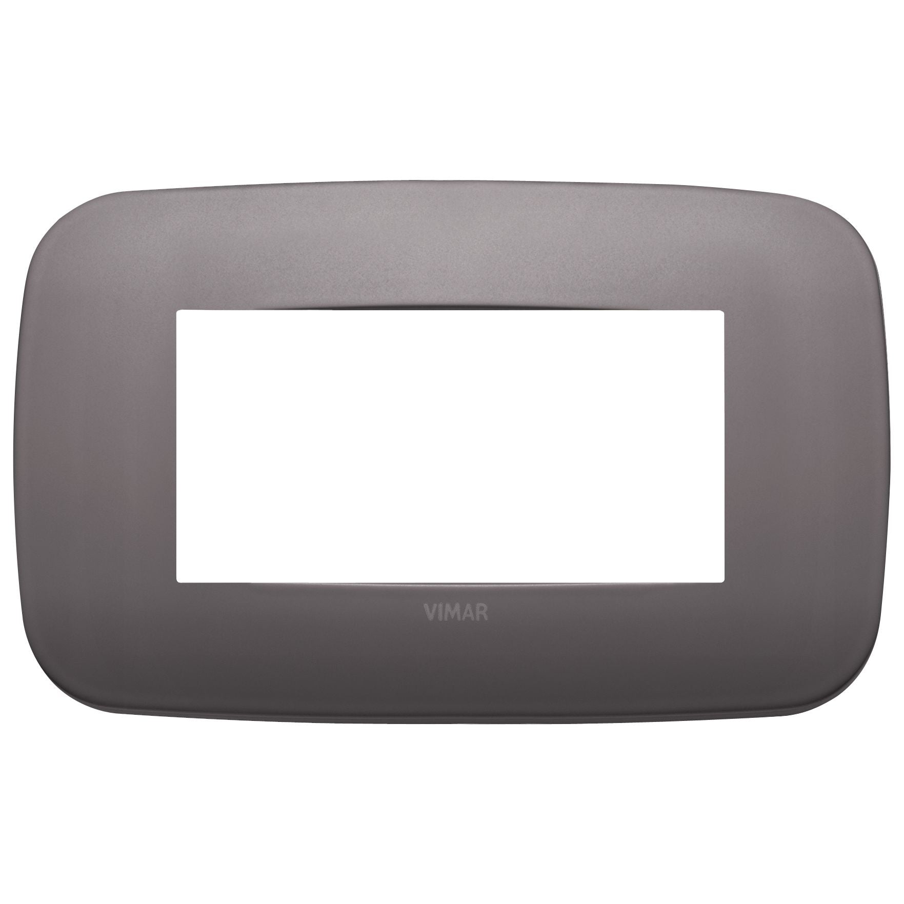 Vimar Arké 19684 Round Cover Plate, 4 Module, Metal — Quality Boat Parts