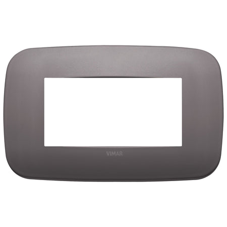 Vimar Arké 19684 Round Cover Plate, 4 Module, Metal — Quality Boat Parts