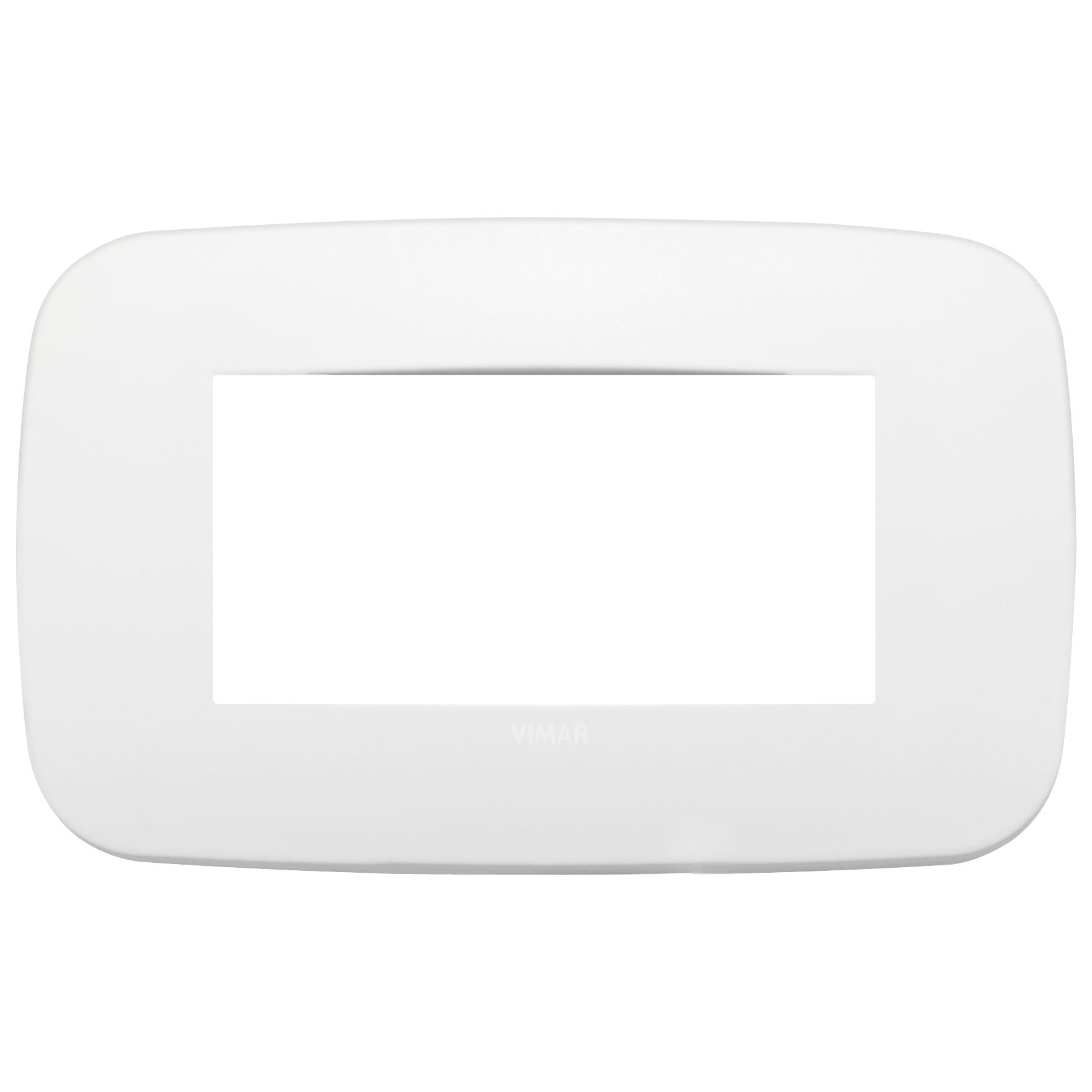 Vimar Arké 19684 Round Cover Plate, 4 Module, Metal — Quality Boat Parts