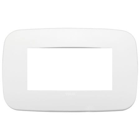 Vimar Arké 19684 Round Cover Plate, 4 Module, Metal — Quality Boat Parts