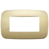 Vimar Arké 19684 Round Cover Plate, 4 Module, Metal — Quality Boat Parts