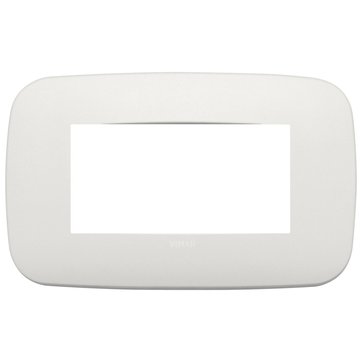 Vimar Arké 19684 Round Cover Plate, 4 Module, Metal — Quality Boat Parts