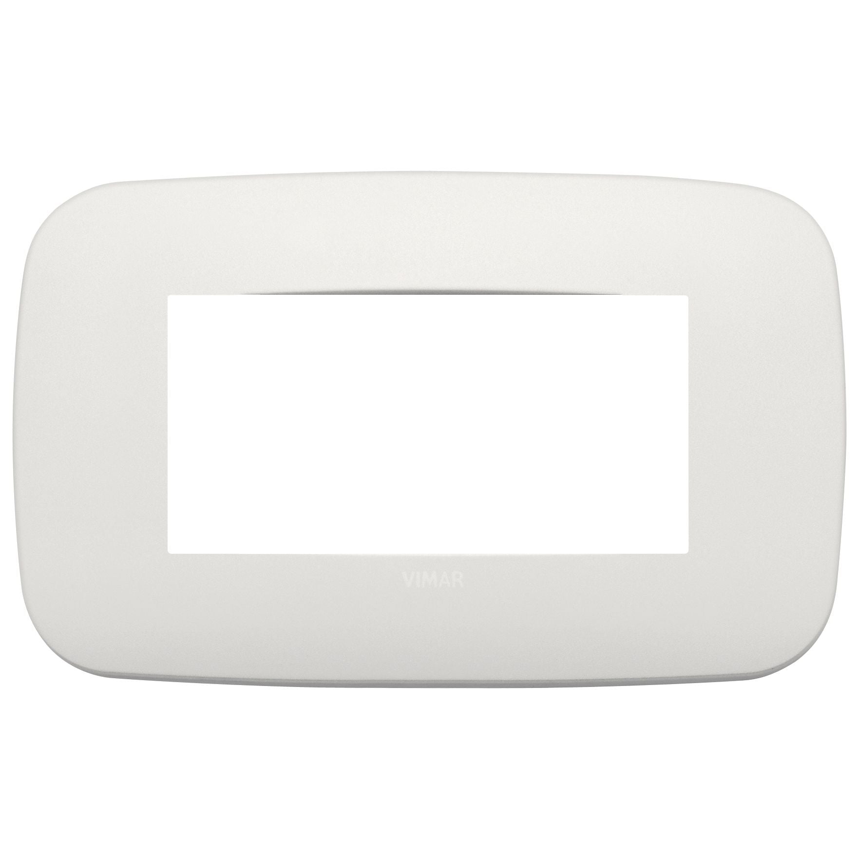 Vimar Arké 19684 Round Cover Plate, 4 Module, Metal — Quality Boat Parts