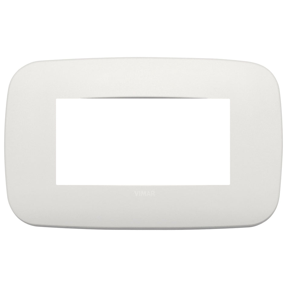 Vimar Arké 19684 Round Cover Plate, 4 Module, Metal — Quality Boat Parts