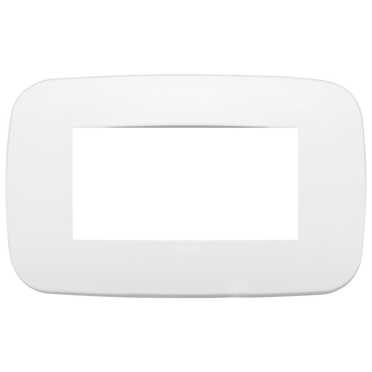Vimar Arké 19684 Round Cover Plate, 4 Module, Metal — Quality Boat Parts