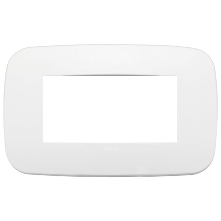 Vimar Arké 19684 Round Cover Plate, 4 Module, Metal — Quality Boat Parts