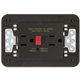 Vimar LINEA USA Duplex GFCI Outlet, 15A, 125V, Flush Mount — Quality Boat Parts