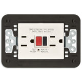 Vimar LINEA USA Duplex GFCI Outlet, 15A, 125V, Flush Mount — Quality Boat Parts