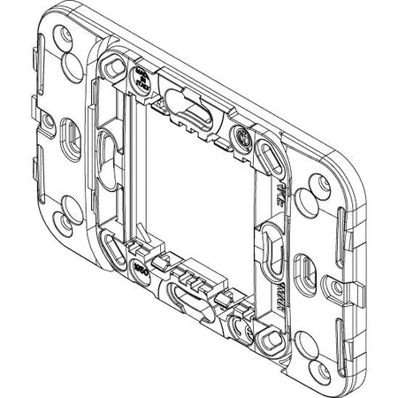 Vimar ARKÉ RF Device Frame, 2-Module, For EnOcean, Bluetooth, ZigBee Devices — Quality Boat Parts