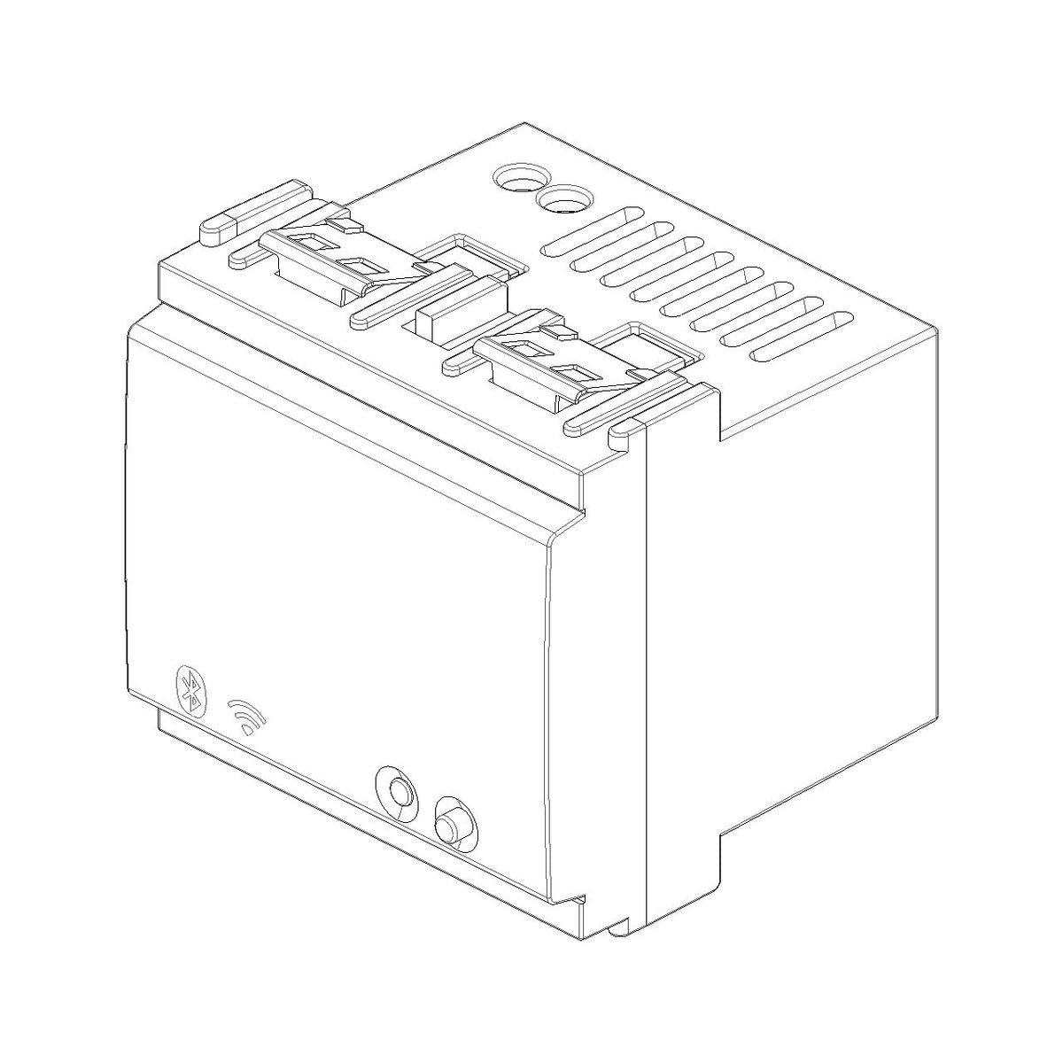 Vimar Idea View Wireless IoT Gateway, Bluetooth, Wi-Fi, 100-240V, 2 Modules, IP40 — Quality Boat Parts