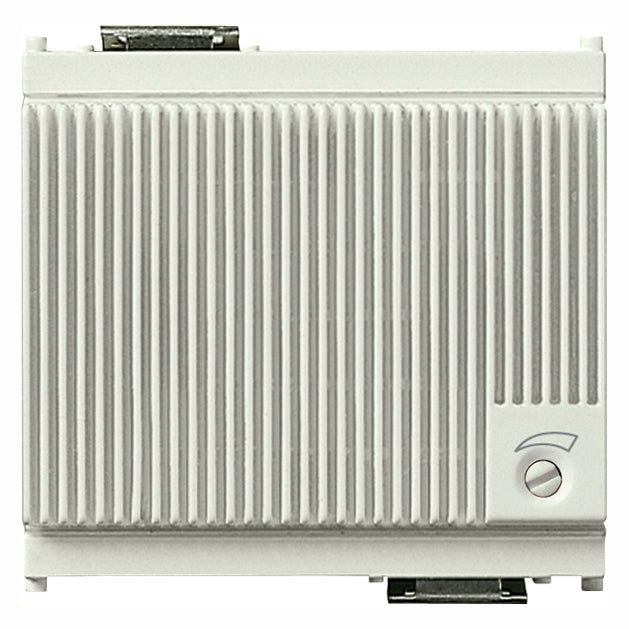 Vimar Idea 3-Sound-Sequence Electronic Chime, Adjustable Volume, 12V AC 50-60Hz, 12V DC SELV, 2-Module, Flush Mount, IP30, 70 dB — Quality Boat Parts