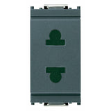 Vimar Idea 2P USA+EU SICURY Socket Outlet, 4.8mm Pins, 250V, IP20 — Quality Boat Parts