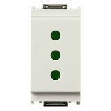 Vimar Idea SICURY Socket Outlet, Italian Standard P11, 2P+E, 10A 250V, IP20 — Quality Boat Parts