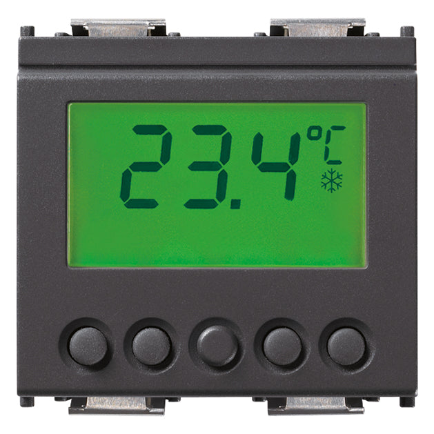 Vimar Idea By-me Plus Thermostat with Display, 2 Modules, 29V, TP Bus — Quality Boat Parts