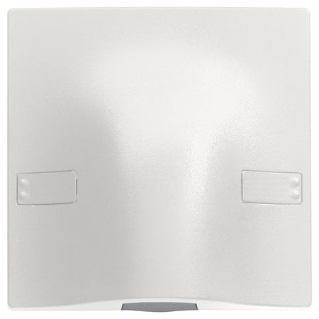 Vimar Eikon Cable Outlet with Terminal Bar, For Square Mounting British Standard Boxes, 2P+T, 45A, 250V — Quality Boat Parts