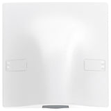 Vimar Eikon Cable Outlet with Terminal Bar, For Square Mounting British Standard Boxes, 2P+T, 45A, 250V — Quality Boat Parts