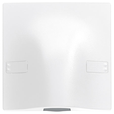 Vimar Eikon Cable Outlet with Terminal Bar, For Square Mounting British Standard Boxes, 2P+T, 45A, 250V — Quality Boat Parts